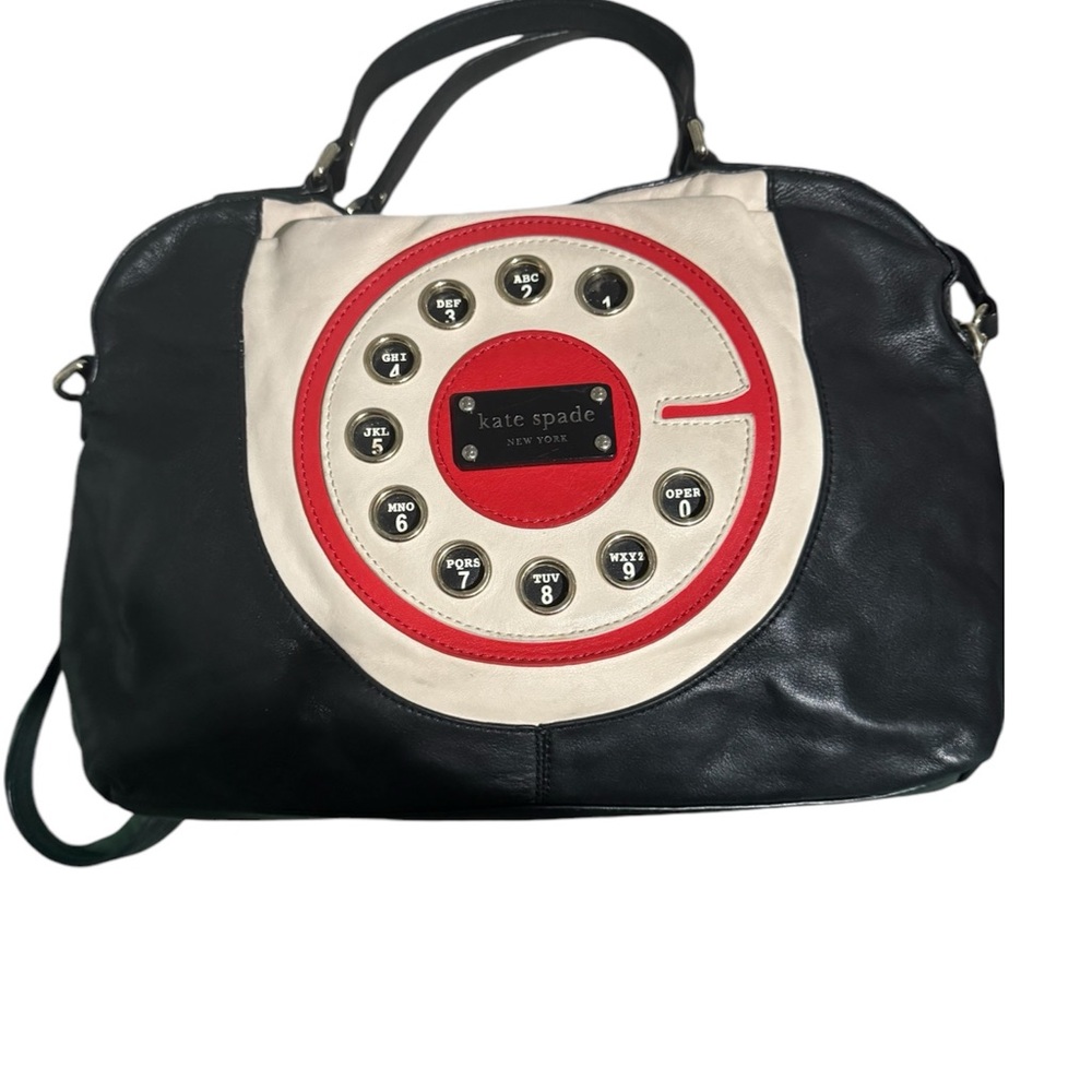 VINTAGE-KATE SPADE CALL ME HAYDEN PHONE BAG- GOOD CONDITION - Picture 2 of 11